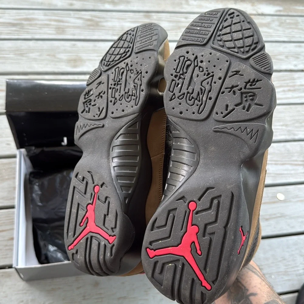 VNDS Air Jordan 9 Retro “Olive” 2024 - Picture 6 of 15